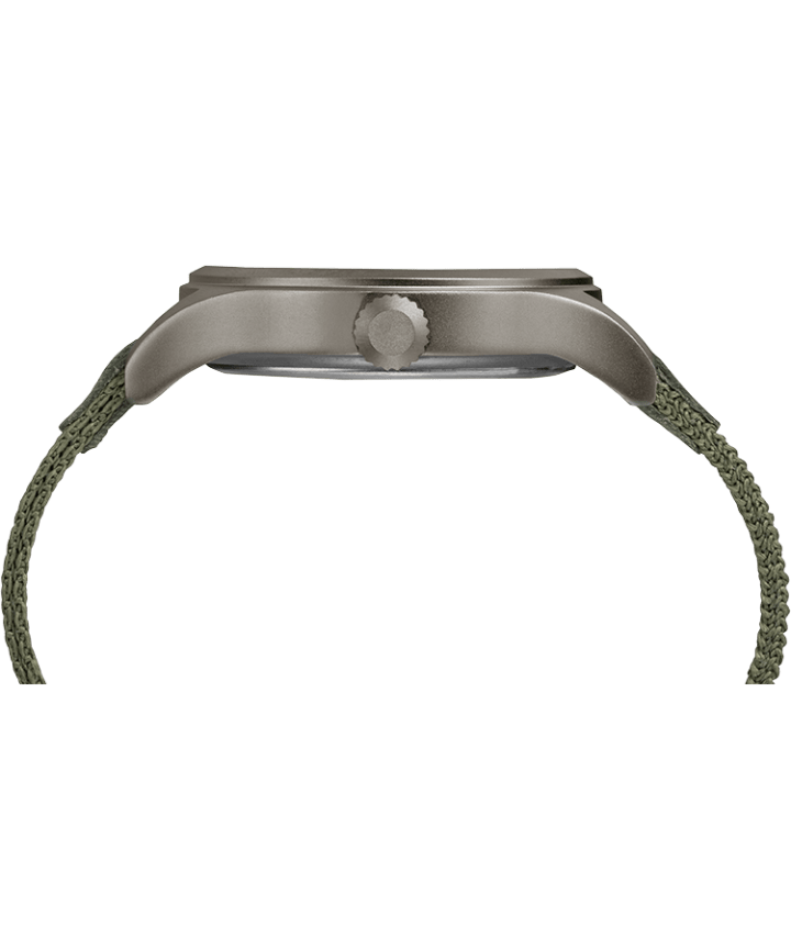 Expedition Scout 40mm Fabric Strap Watch Gray/Green large