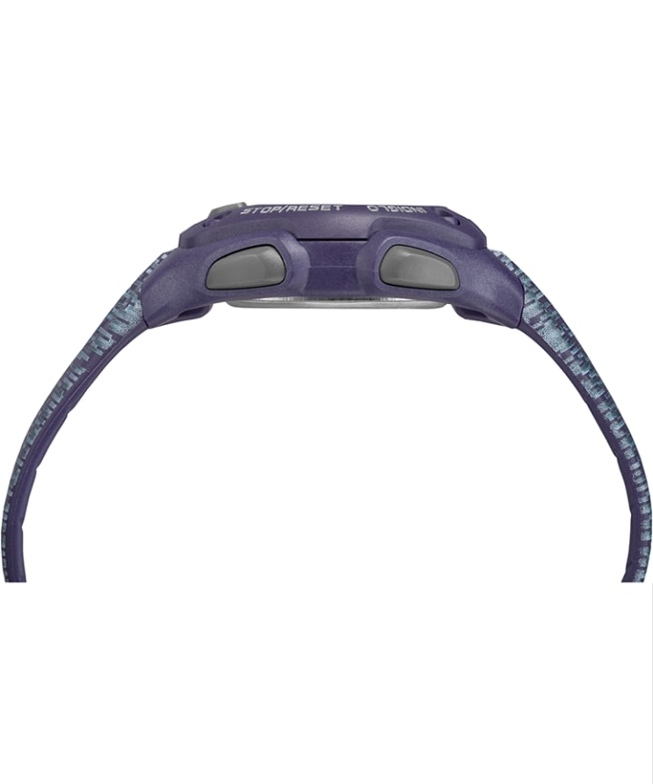 IRONMAN Classic 30 Mid-Size Resin Strap Watch Purple/Gray large