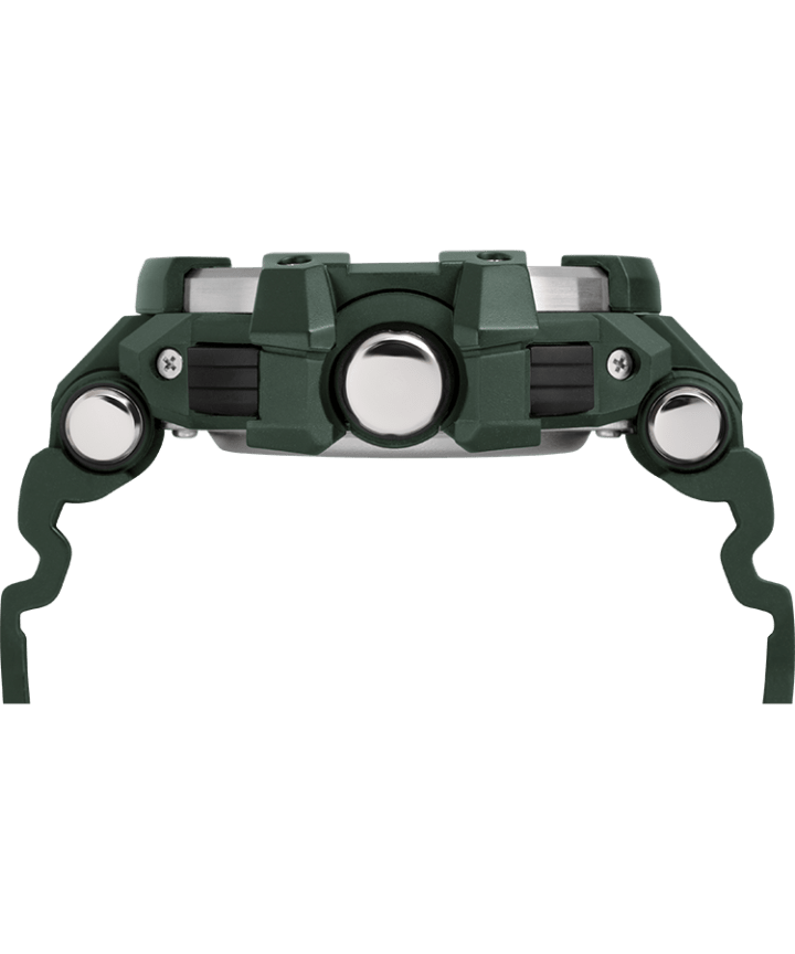 Tactic DGTL™ 53MM Resin Strap Combo Watch Green/Gray large