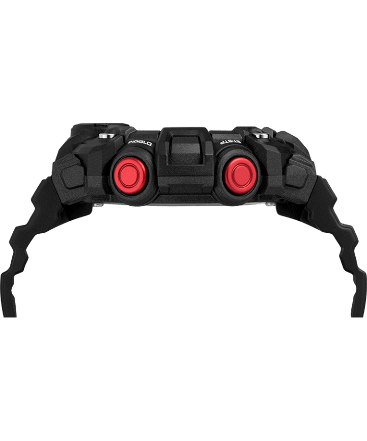 DGTL™ A-Game 50mm Resin Strap Watch Black/Red large