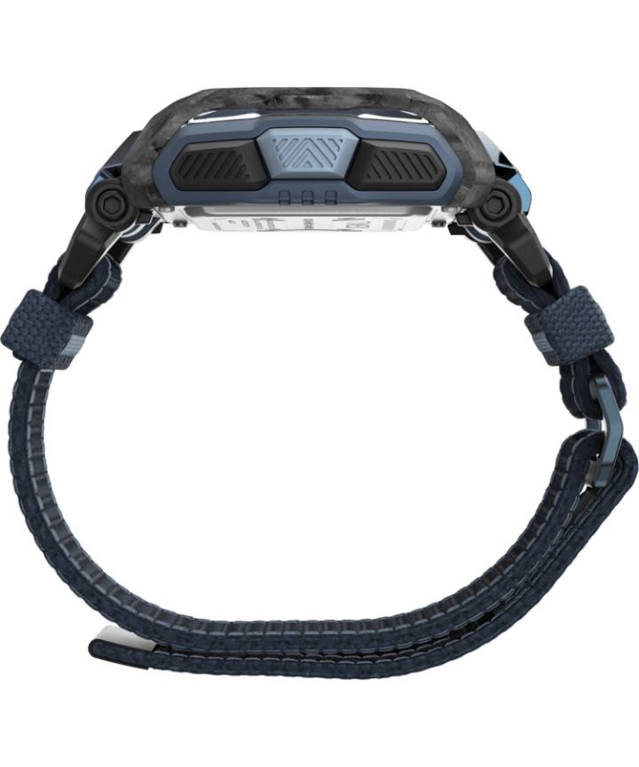 Command™ Shock 54mm Fabric FAST WRAP Watch Black/Blue large