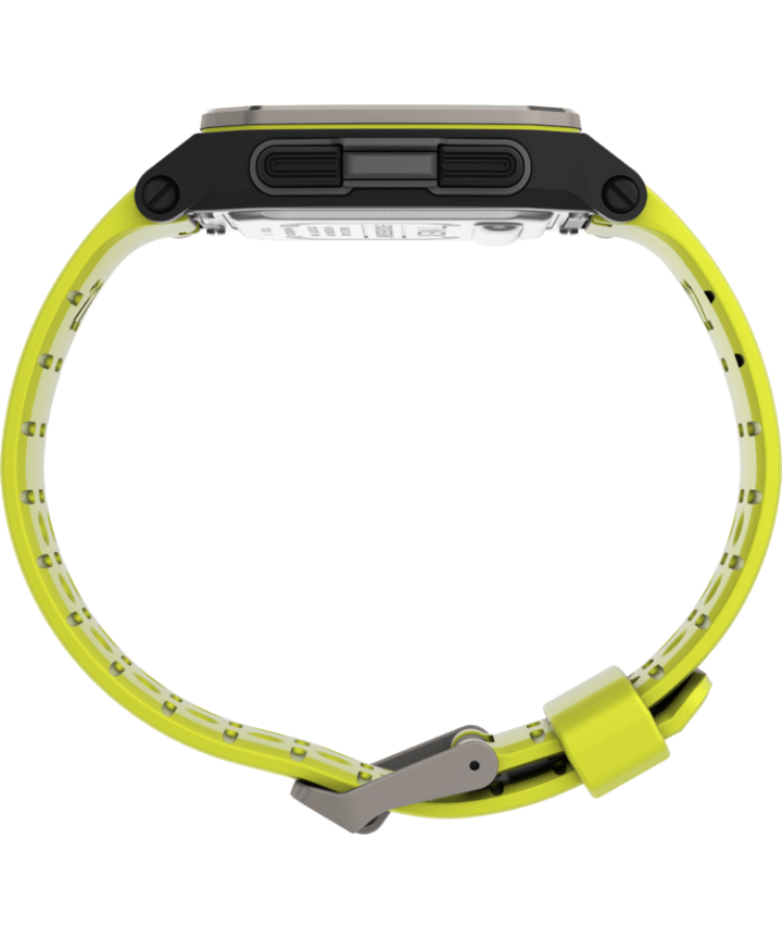 Command Urban™ 47mm Silicone Strap Watch Black/Green large
