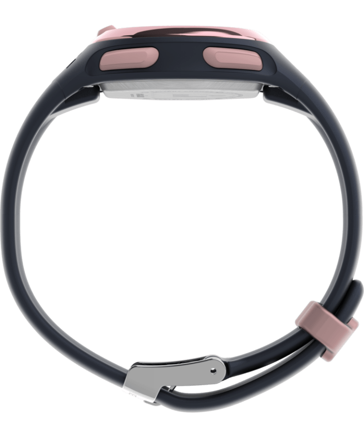 Transit 33mm Resin Strap Watch Navy/Rose-Gold-Tone large