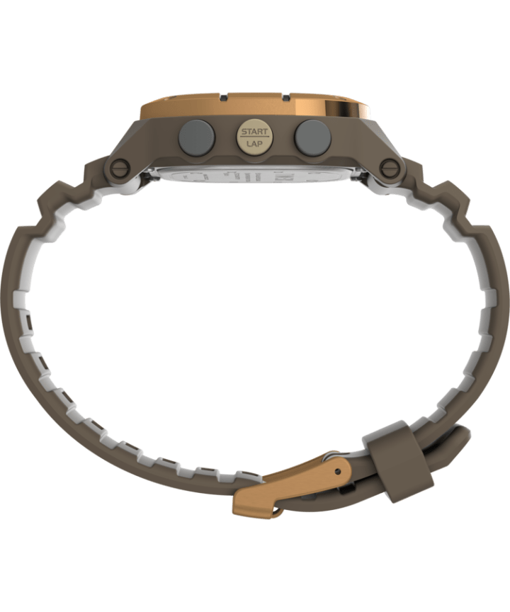 Command™ LT 40mm Silicone Strap Watch Brown large