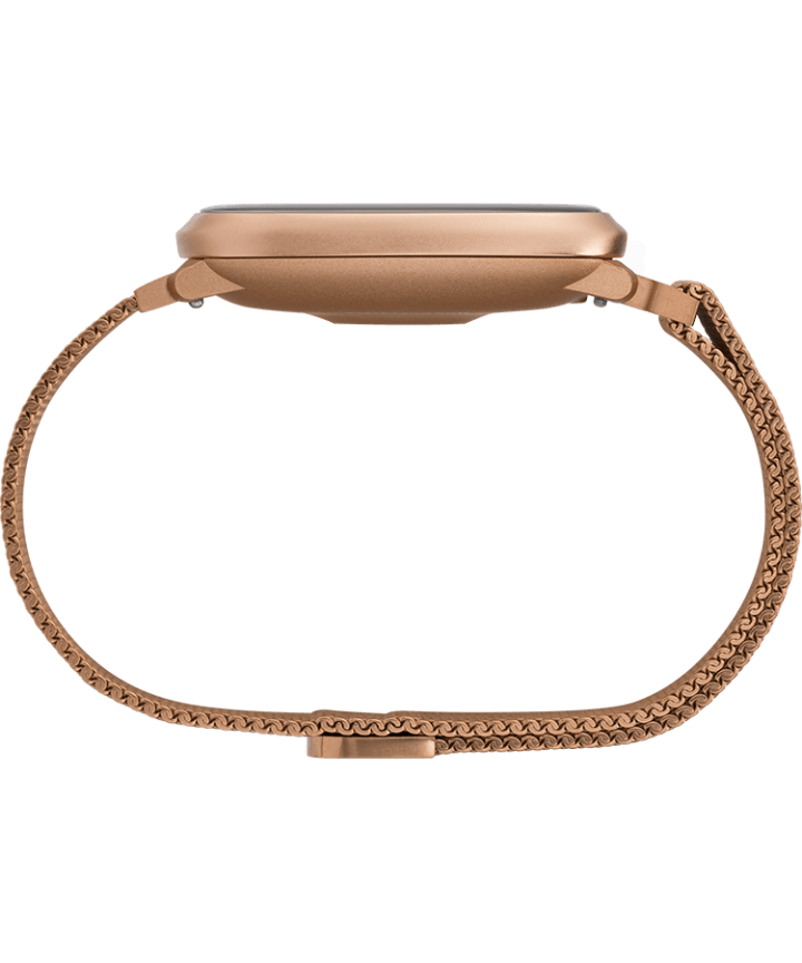 iConnect® by Timex Premium Active 36mm Mesh Bracelet Smartwatch Rose-Gold-Tone large