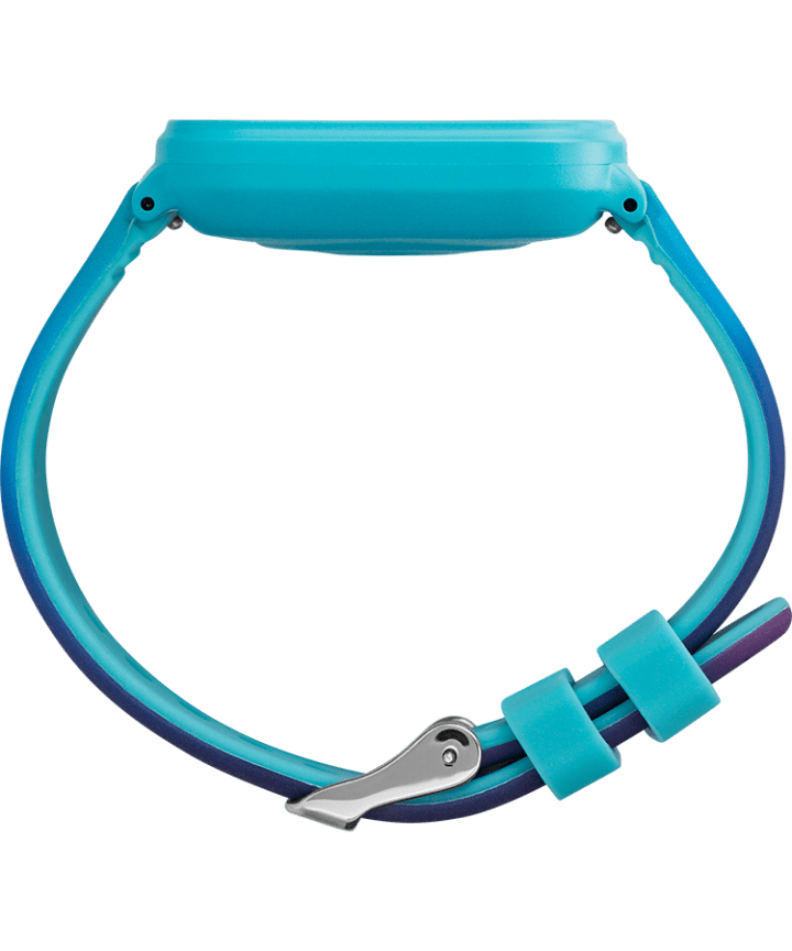iConnect® by Timex Kids Active 37mm Resin Strap Smartwatch Blue large