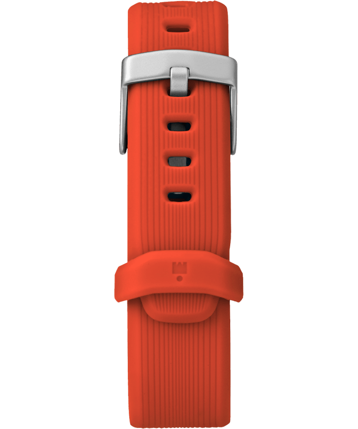 21mm Silicone Strap Orange large