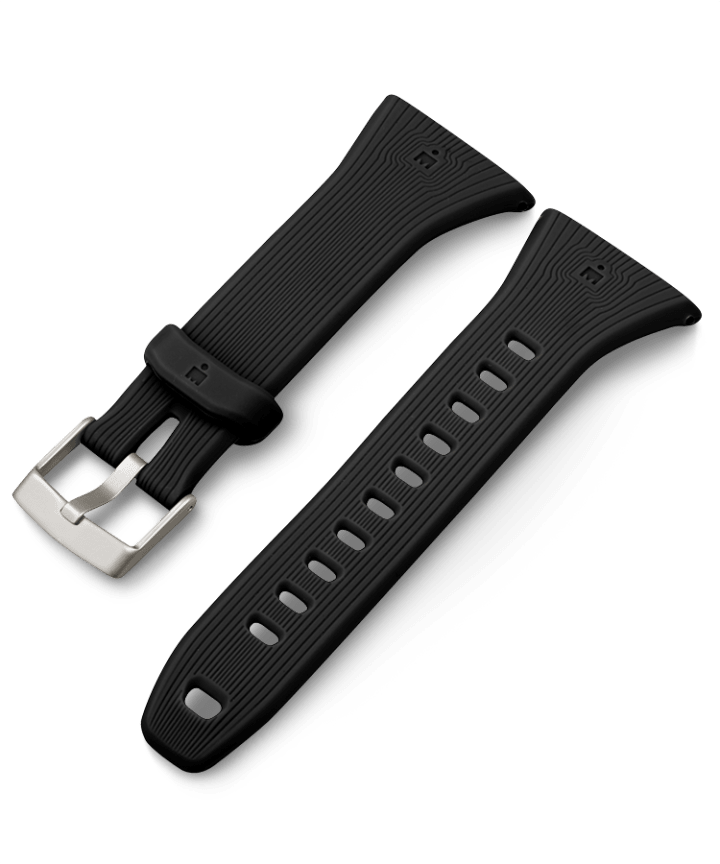 21mm Quick Release Silicone Strap Black large