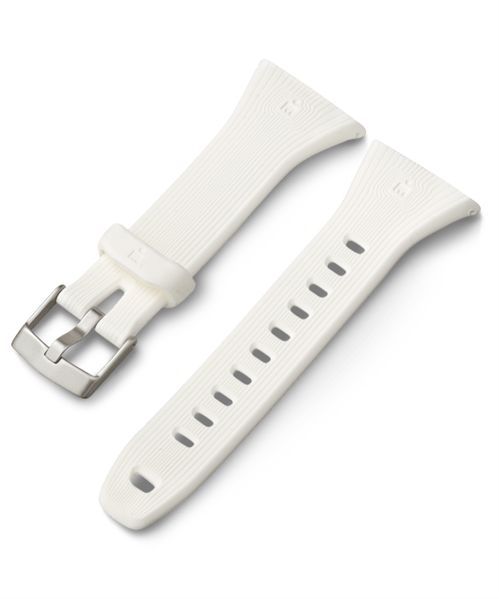 21mm Quick Release Silicone Strap White large