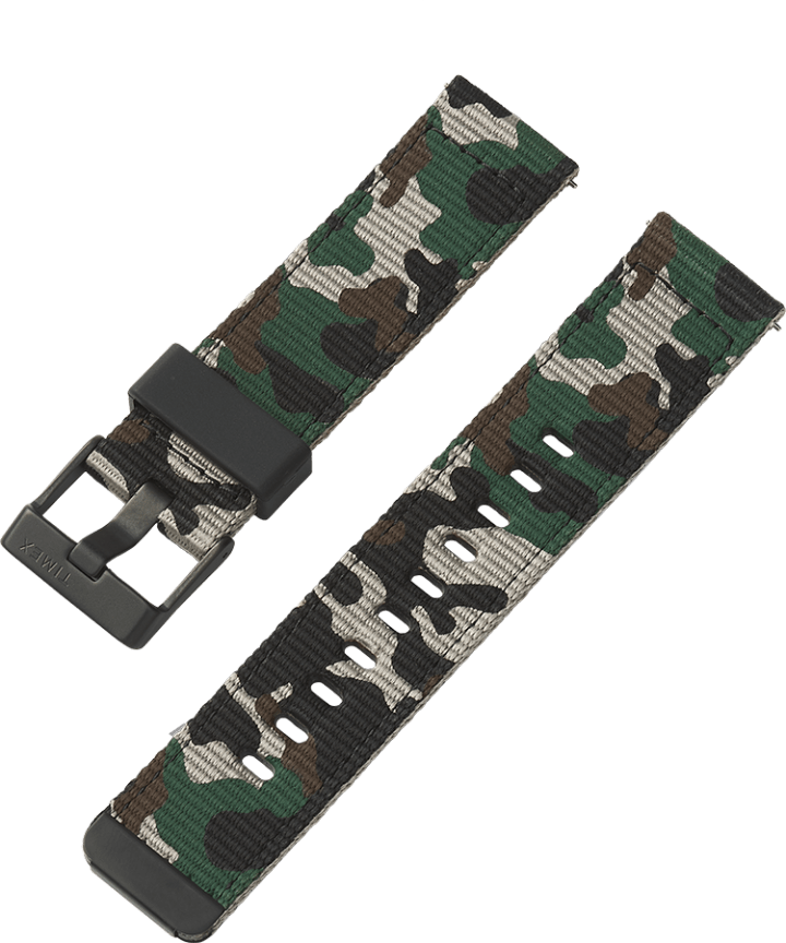 22mm Quick-Release Fabric Strap Camo large