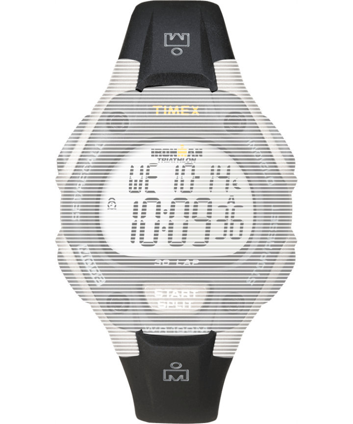 Replacement 14mm Resin Strap for Ironman® Classic 30 Mid-Size Black large