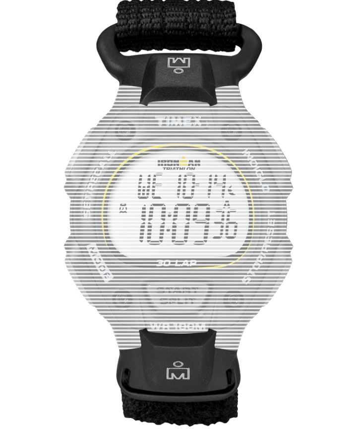 Replacement 16mm Resin with Fabric Strap for Ironman® Classic 30 Full-Size Black large