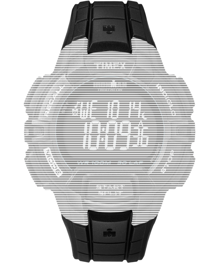 Replacement 20mm Resin Strap for Ironman® Classic 30 Full-Size Black large