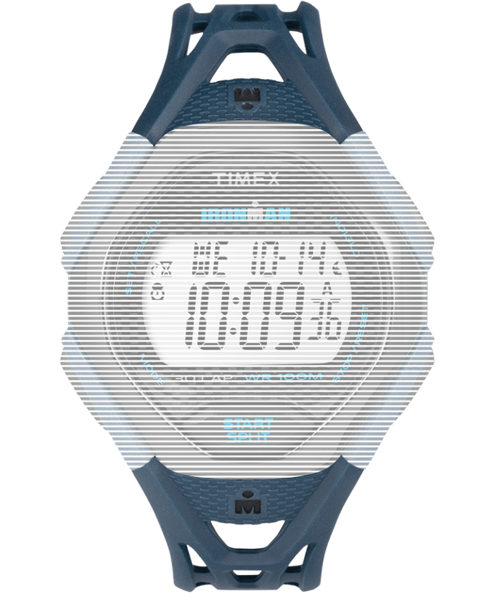 Replacement 17mm Resin Strap for Ironman® Sleek 30 Full-Size Blue large