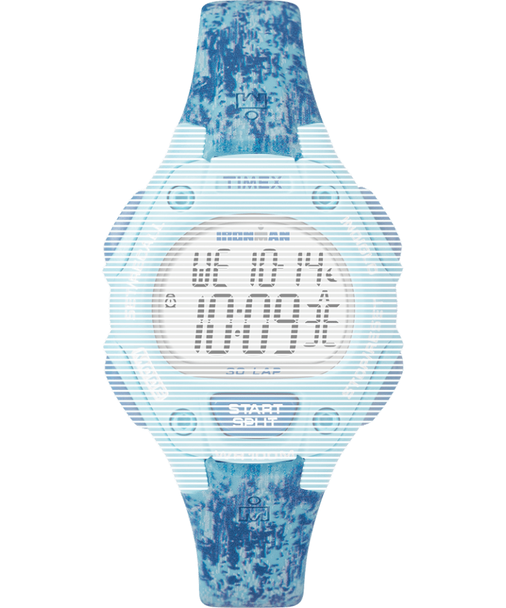 Replacement 14mm Resin Strap for Ironman® Classic 30 Mid-Size Blue large