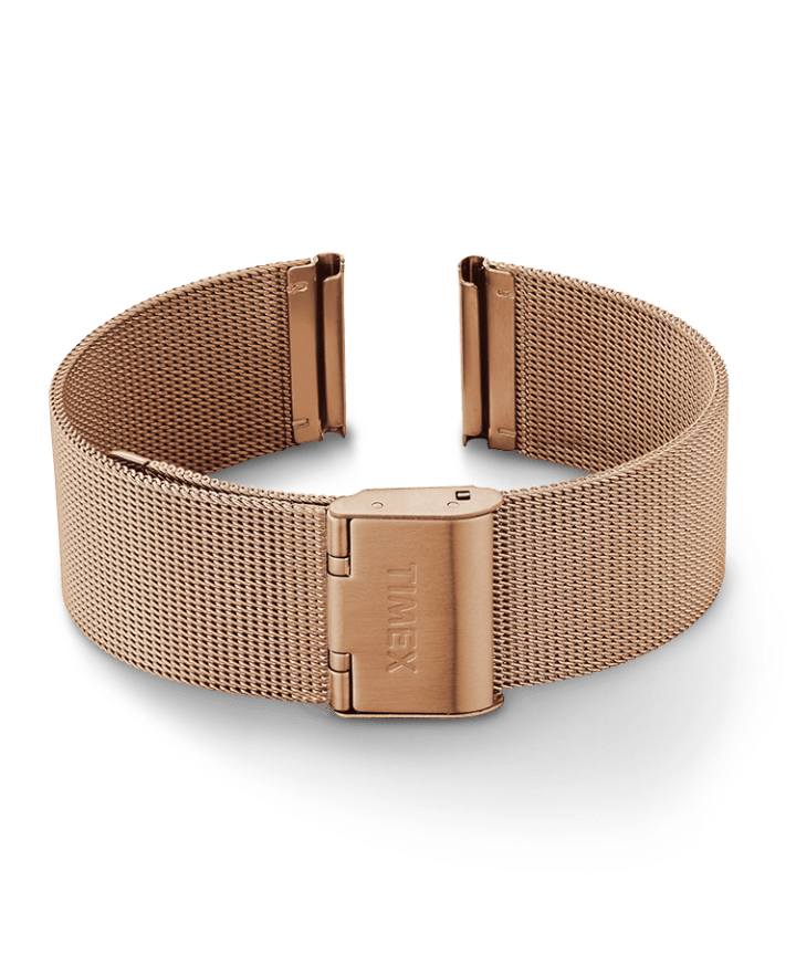 20mm Mesh Band Różowe złoto large