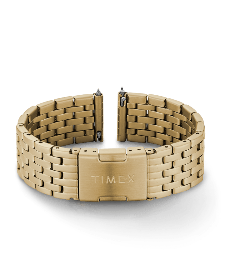 18mm Quick Release Stainless Steel Bracelet Gold-Tone large