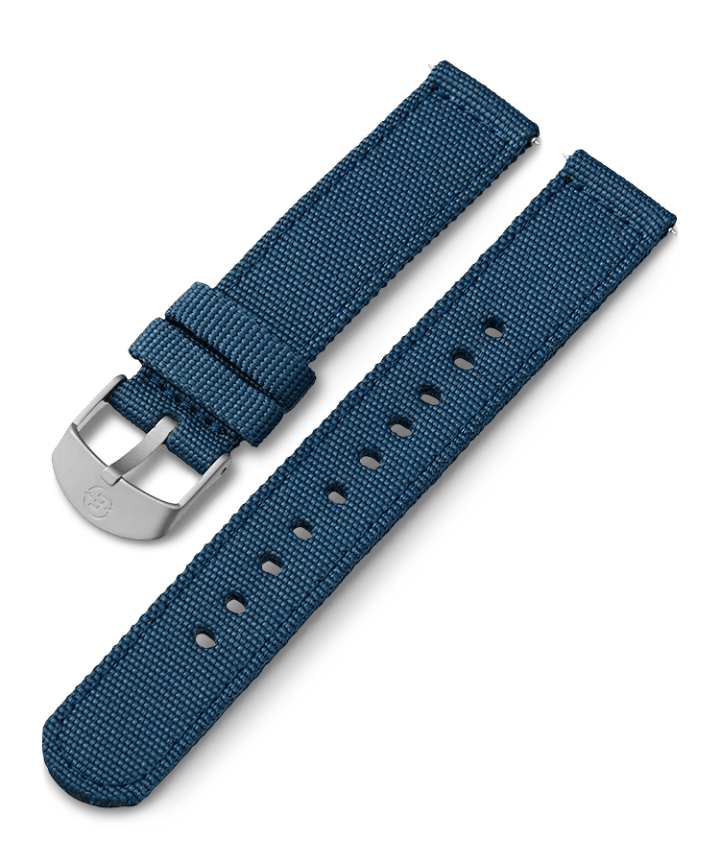 18mm Fabric Strap Niebieski large