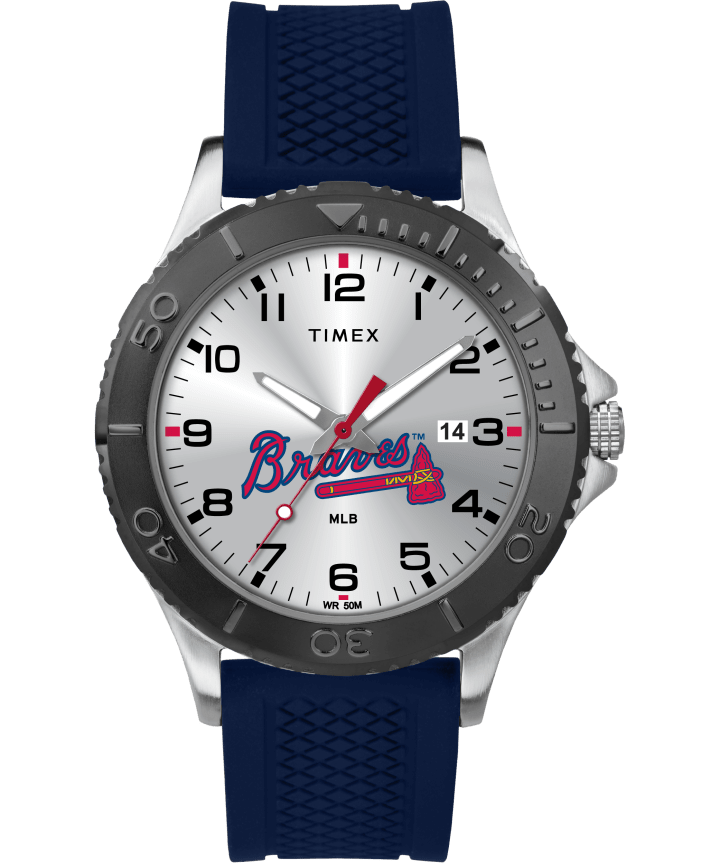Gamer Navy Atlanta Braves large